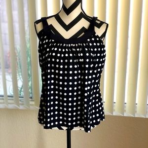 Black and white Tankini 38F